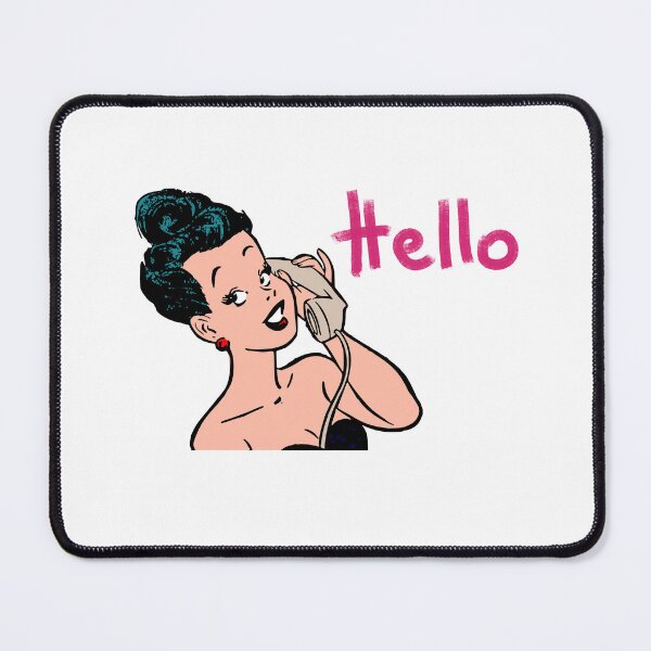 Item preview, Retro vintage girl designed and sold by pinkyfish1010.