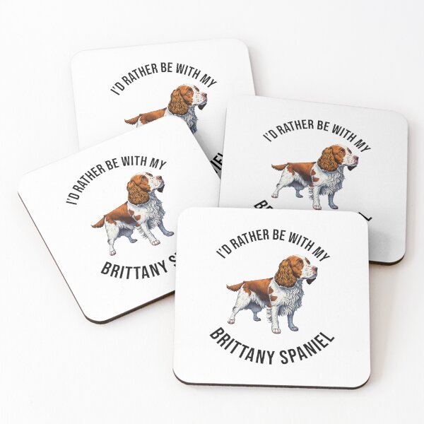 Item preview, I'd rather be with my Brittany Spaniel designed and sold by pxdg.