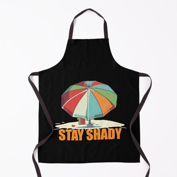 Item preview, Stay Shady Beach Umbrella designed and sold by soondoock.