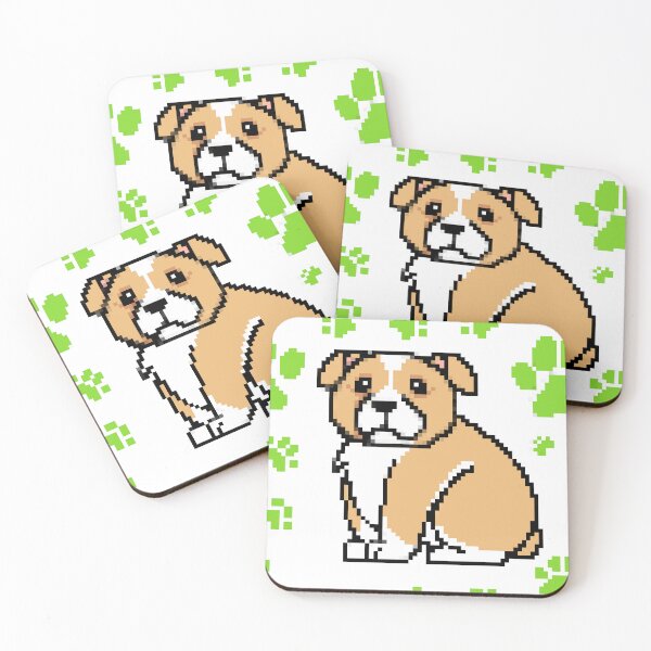 Item preview, cute doggo patterns soft green designed and sold by Chaoticzarts.