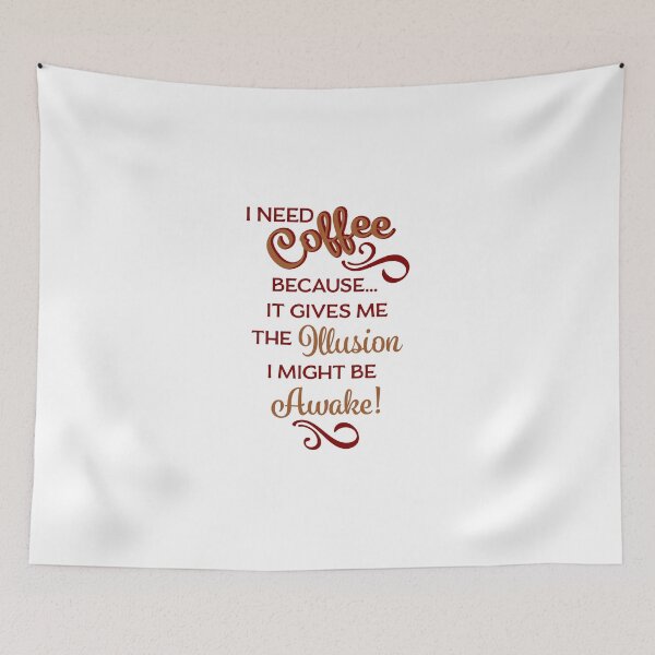 Item preview, I Need Coffee  designed and sold by webpatty.