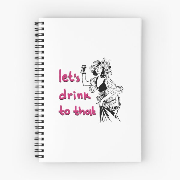 Item preview, Lets drink to that designed and sold by pinkyfish1010.