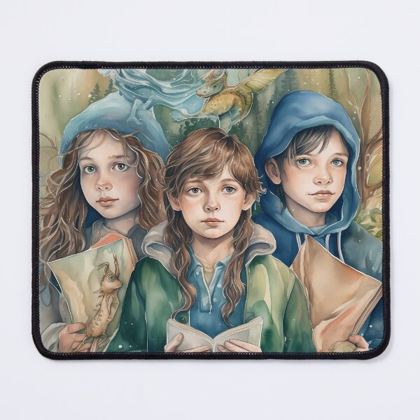 Artikelvorschau, Watercolour Digital Art Illustration : Siblings entworfen und verkauft von MTJ-Mushrooms.