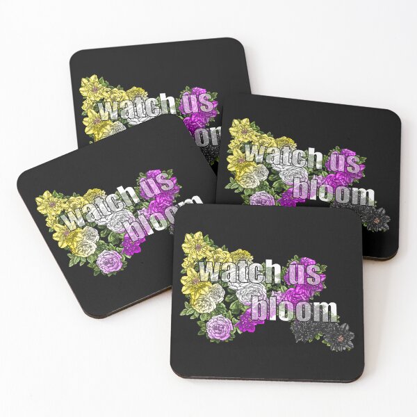 Item preview, Watch Us Bloom Clematis And Roses Non-binary 2023 designed and sold by Art by Veya.