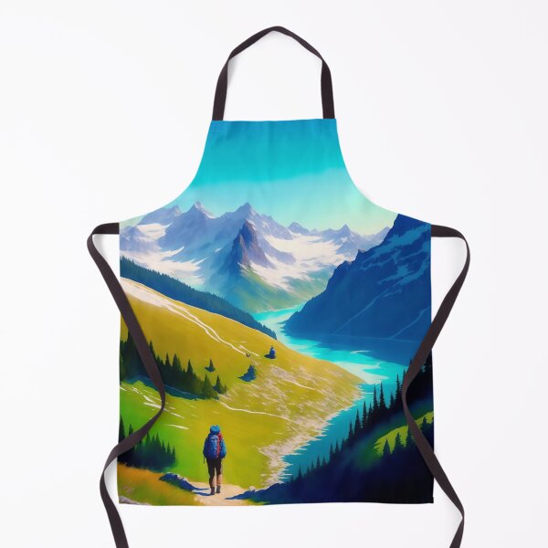 Artikelvorschau, Backpacker auf einem Trekking Trail entworfen und verkauft von Parag's Travel Shop.