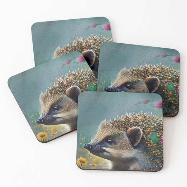 Item preview, young hedgehog designed and sold by TheStoryBox.