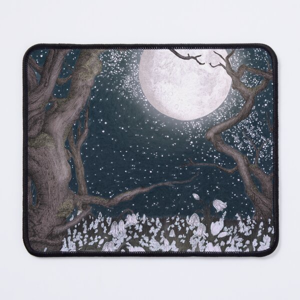 Item preview, Snowdrops in the moonlight designed and sold by ECMazur Art.