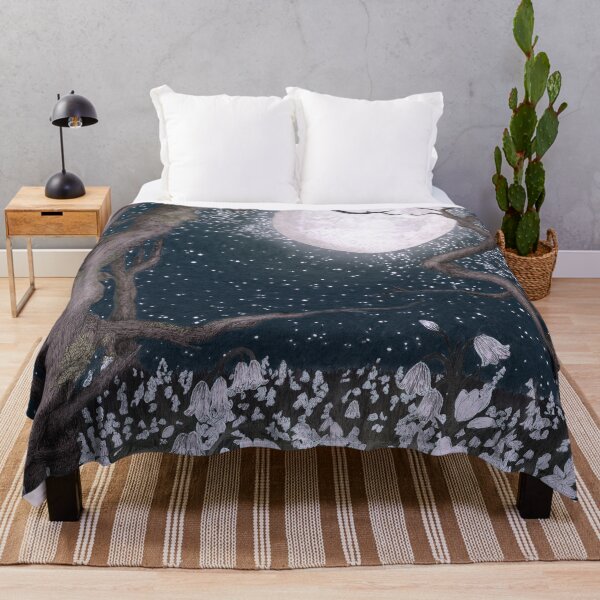 Item preview, Snowdrops in the moonlight designed and sold by ECMazur Art.