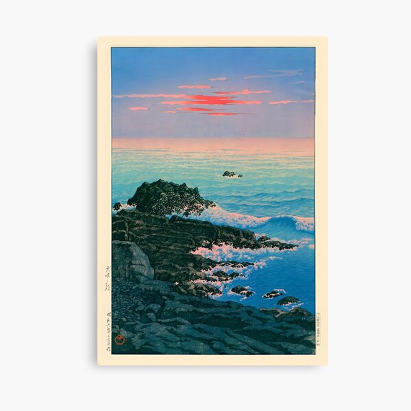 Item preview, Ukiyo e Morning of CapeInubo by Kawase Hasui designed and sold by outdoorway.
