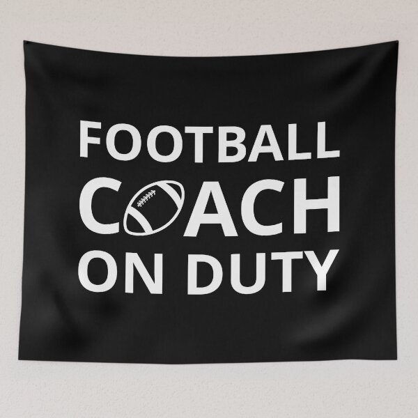 Item preview, Football Coach on Duty I designed and sold by Lemon Pepper.