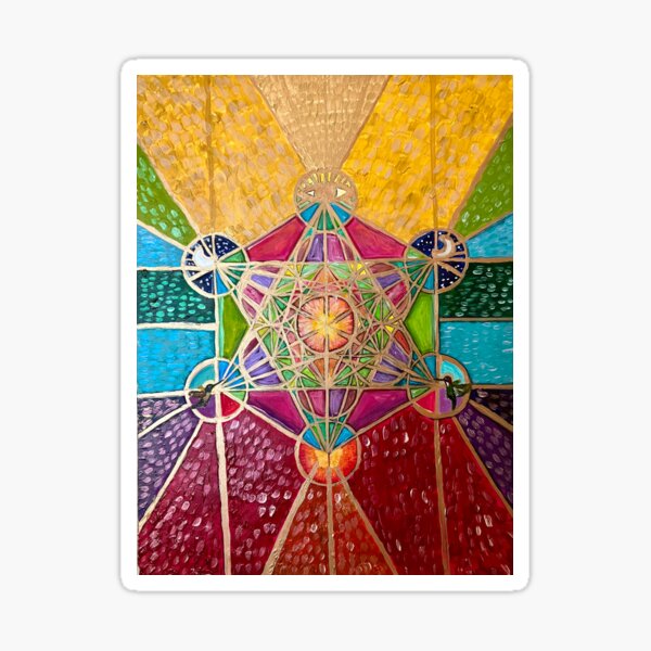 Metatron’s Cube Sticker