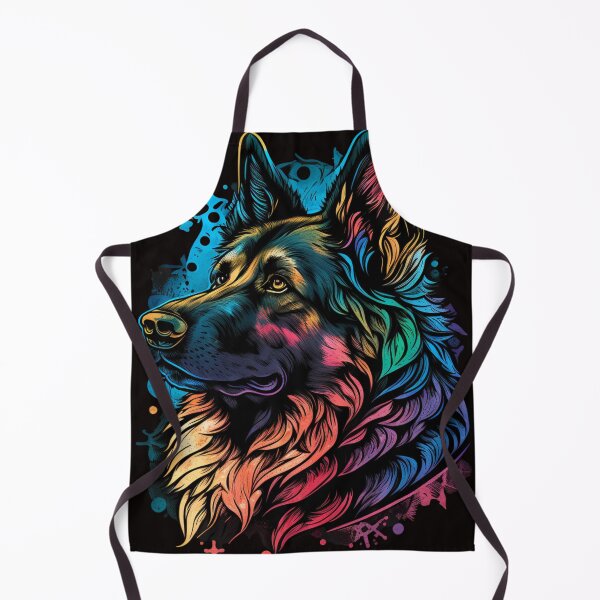 Item preview, Bright German Shepherd designed and sold by HouseOfLyons.
