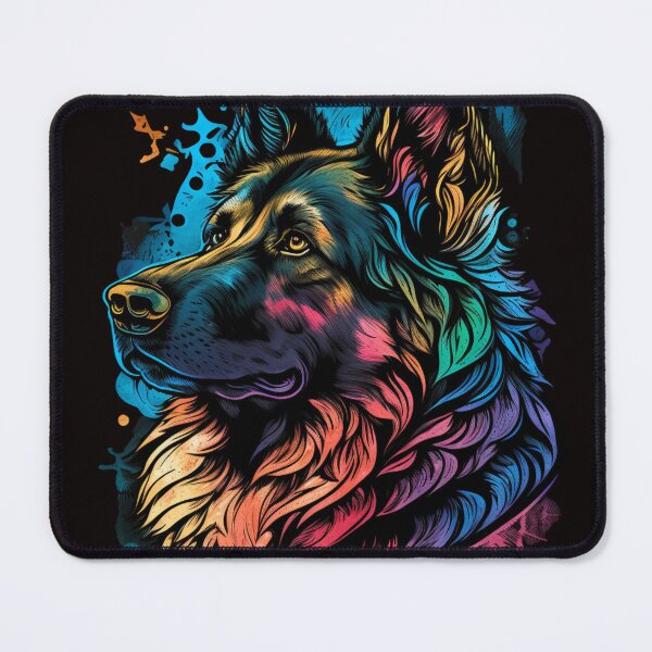 Item preview, Bright German Shepherd designed and sold by HouseOfLyons.