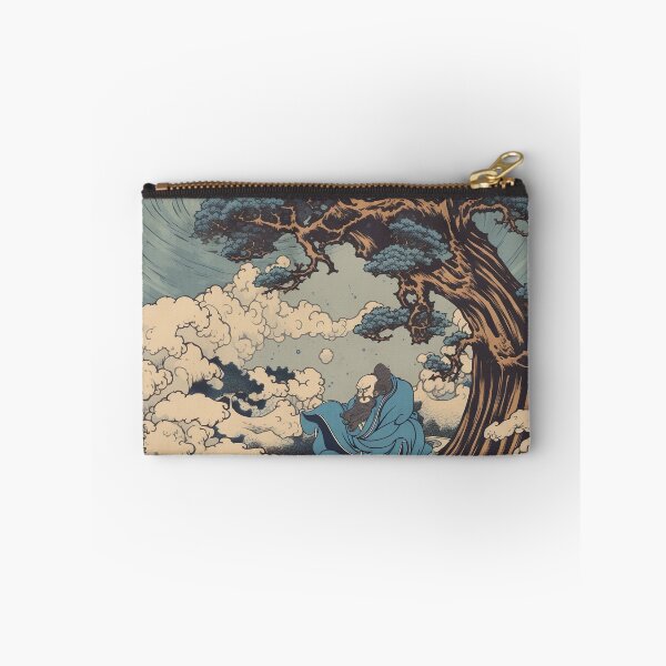Item preview, Hokusai-inspired Woodblock Print: The Wind in the Trees designed and sold by Toph Moses.