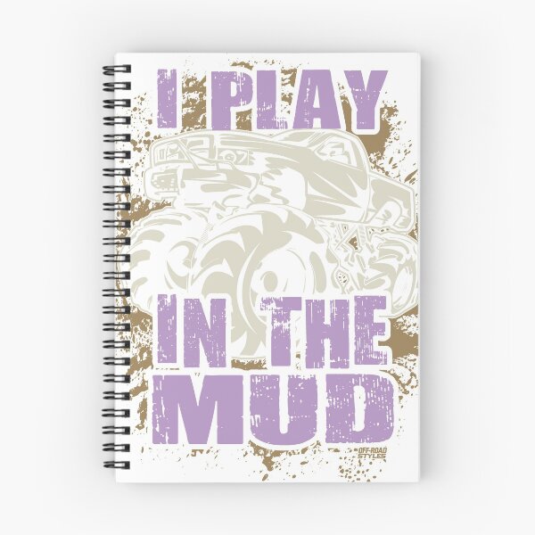 Item preview, Mud Truck Mega Purple I Play designed and sold by offroadstyles.