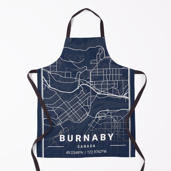 Item preview, Blueprint Map of Burnaby Canada designed and sold by More than Myriad.