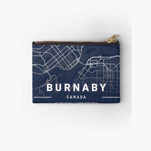 Item preview, Blueprint Map of Burnaby Canada  designed and sold by More than Myriad.