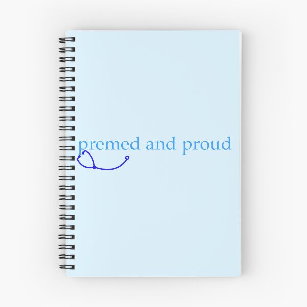 Item preview, Premed and Proud Blue designed and sold by peachesandfizz.