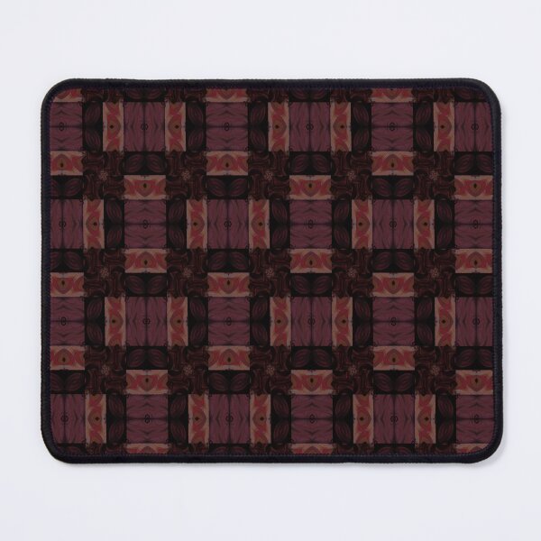 Item preview, chocolate and maroon swirling abstract pattern 3 designed and sold by Dawna Morton.