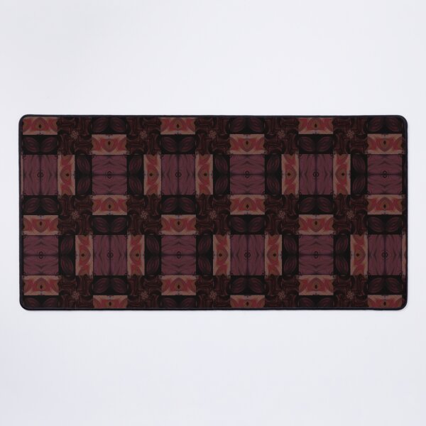 Item preview, chocolate and maroon swirling abstract pattern 3 designed and sold by Dawna Morton.