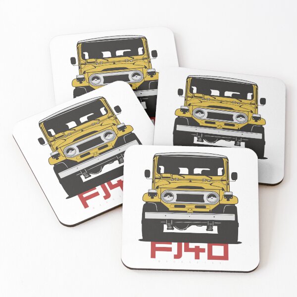 Item preview, LandCruiser FJ40 (yellow) designed and sold by OlegMarkaryan.