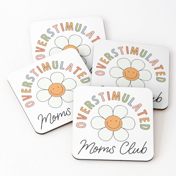 Item preview, Overstimulated Moms Club - Funny Mom designed and sold by printify.