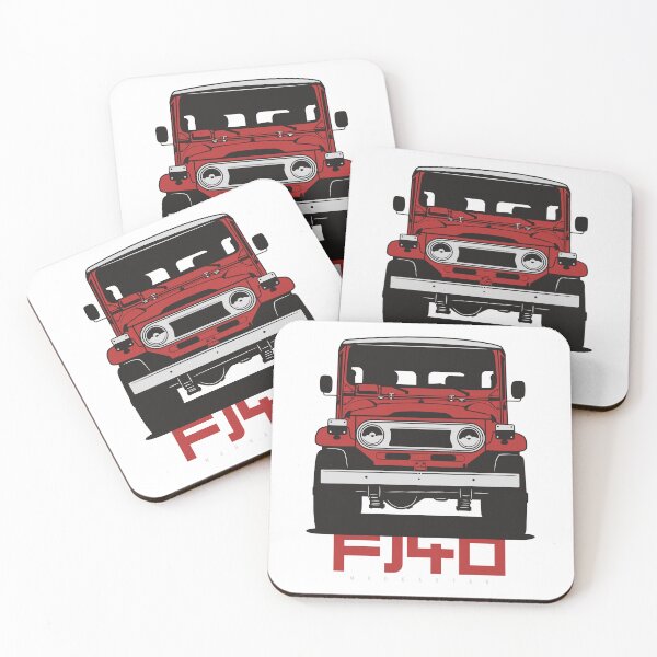 Item preview, LandCruiser FJ40 (red) designed and sold by OlegMarkaryan.