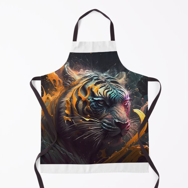 Item preview, Colourful Abstract Tiger Art designed and sold by PeteRascal.