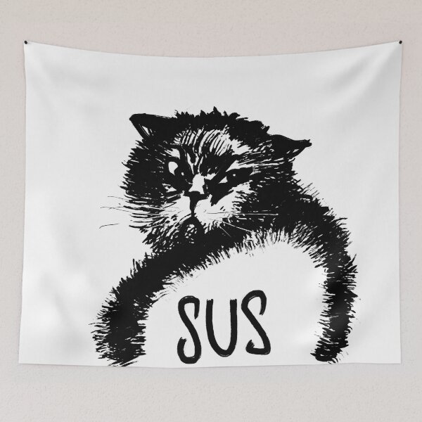 Item preview, Sus cat designed and sold by Marker7.