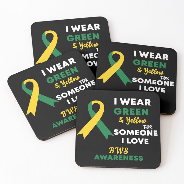 Item preview, I Wear Green & Yellow For Someone I Love BWS Awareness designed and sold by Color-Sparkle.