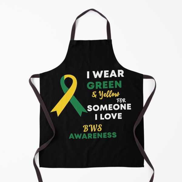 Item preview, I Wear Green & Yellow For Someone I Love BWS Awareness designed and sold by Color-Sparkle.
