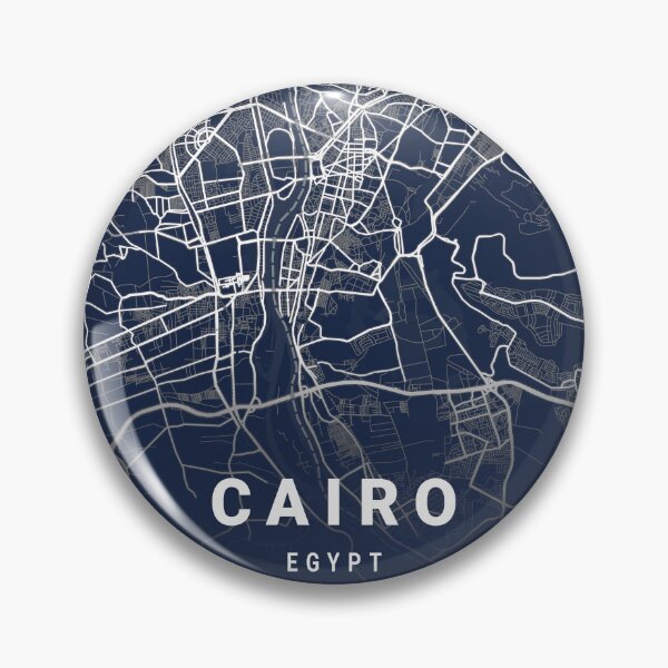 Item preview, Cityscape Blueprint City Map of Cairo Egypt designed and sold by More than Myriad.