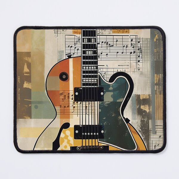 Item preview, Art painting of a retro guitar. designed and sold by RoseShop2093.