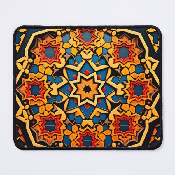 Item preview, Khayamiya - Royal Blue -Ramadan Khayamiya Pattern designed and sold by bestsalernow.