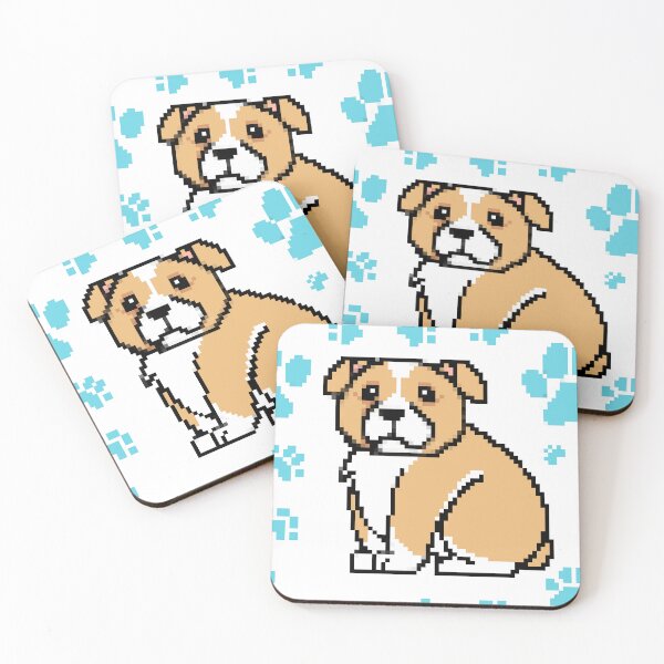 Item preview, cute doggo patterns sky blue designed and sold by Chaoticzarts.