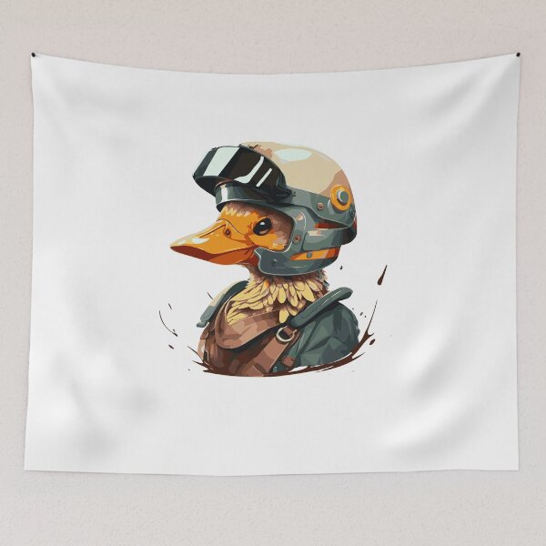 Item preview, Duck Cool Helmet designed and sold by cosmic-geek.