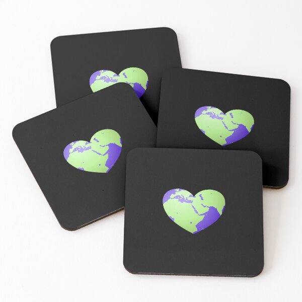 Item preview, Heart Shaped Earth - Earth Day designed and sold by Inspirationmotivation.