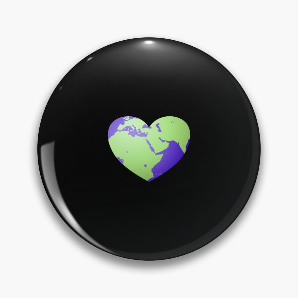 Item preview, Heart Shaped Earth - Earth Day designed and sold by Inspirationmotivation.