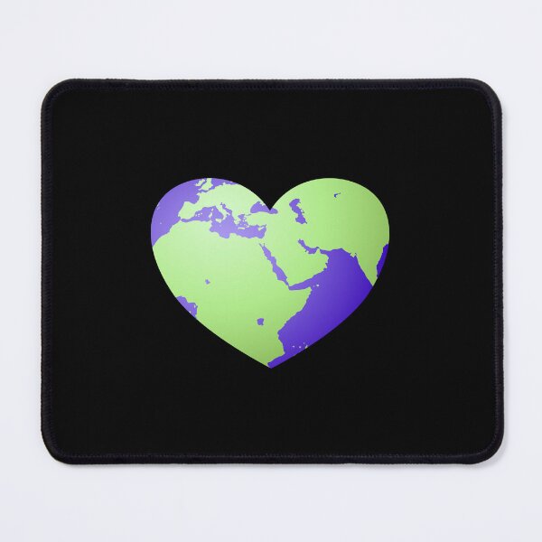 Item preview, Heart Shaped Earth - Earth Day designed and sold by Inspirationmotivation.