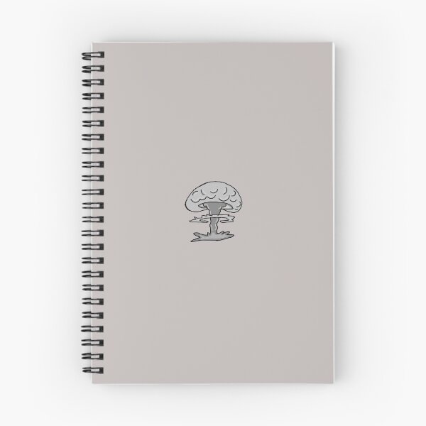 Item preview, Black and White Mushroom Cloud Explosion designed and sold by someonenamedkai.