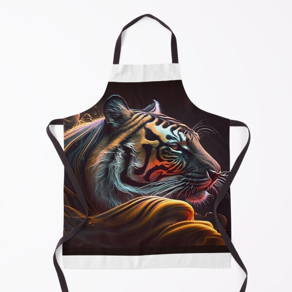 Item preview, Colourful Abstract Tiger Art designed and sold by PeteRascal.