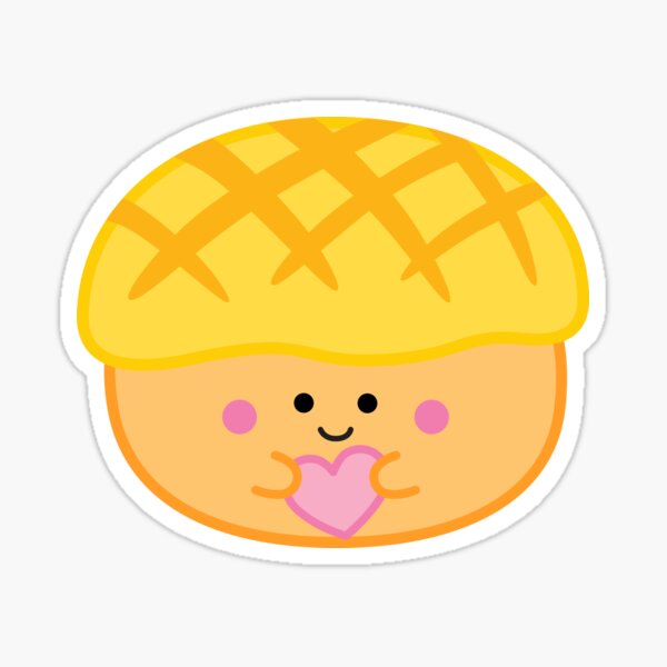 Artikel-Vorschau von Ananasbrötchen (Bolo Bao 菠蘿包) | von Queenies Karten, designt und verkauft von queeniescards.
