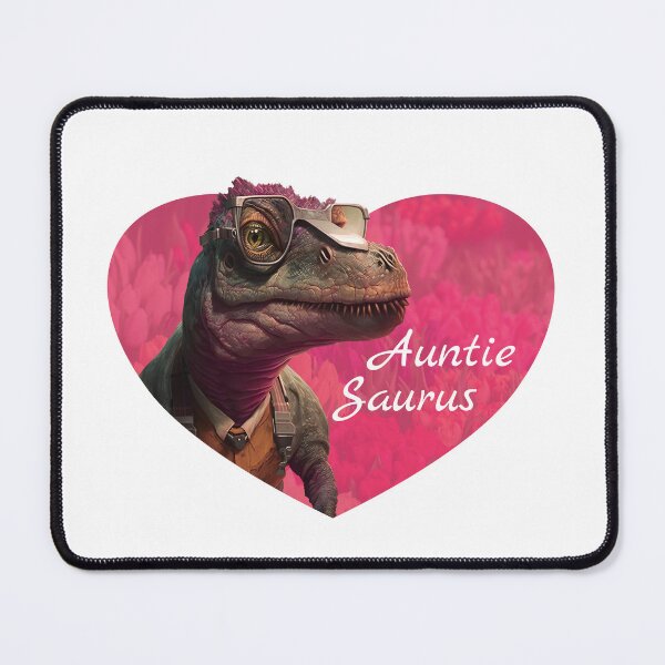 Item preview, Auntiesaurus Pink Heart Love designed and sold by PatternBestFan.