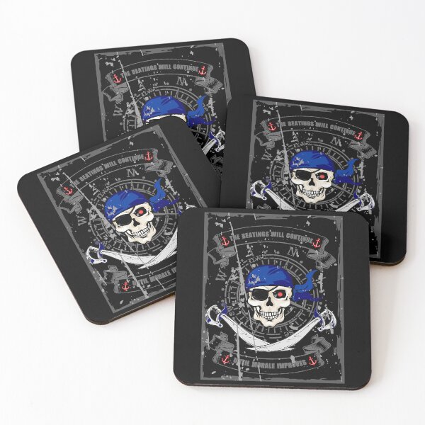 Item preview, Pirate- The beatings will continue until morale improves Relaxed Fit designed and sold by CamMuscle.