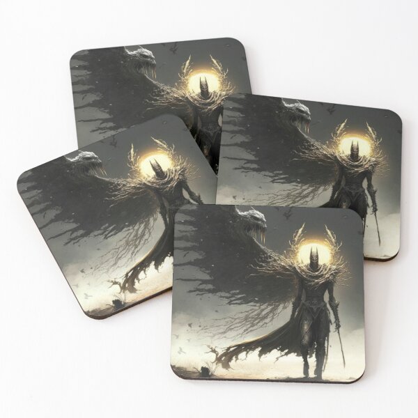 Item preview, Undead spectre with wings fluttering in the wind. Fantasy art. designed and sold by R-cube-R.