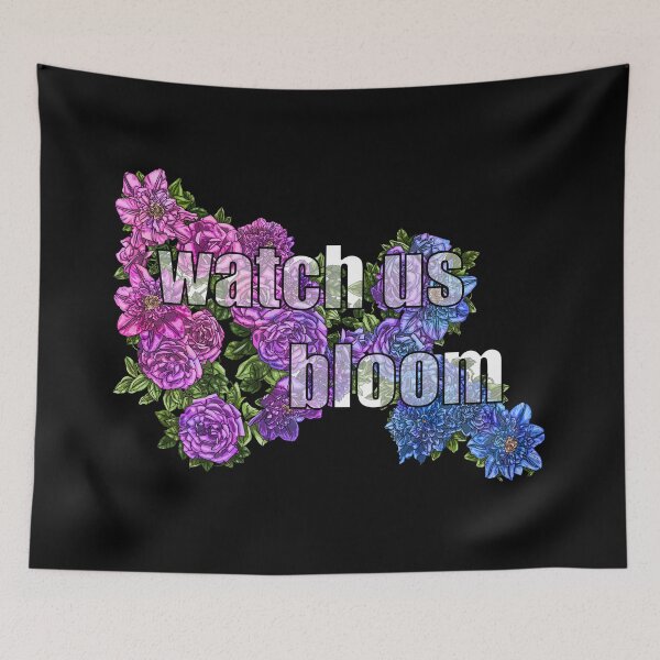 Item preview, Watch Us Bloom Clematis And Roses Bi 2023 designed and sold by Art by Veya.