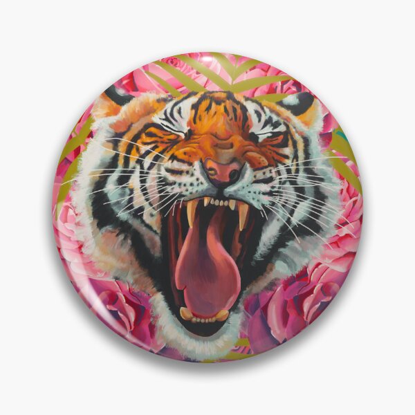 Item preview, Tiger in the Rose  designed and sold by Joanne Neubauer.