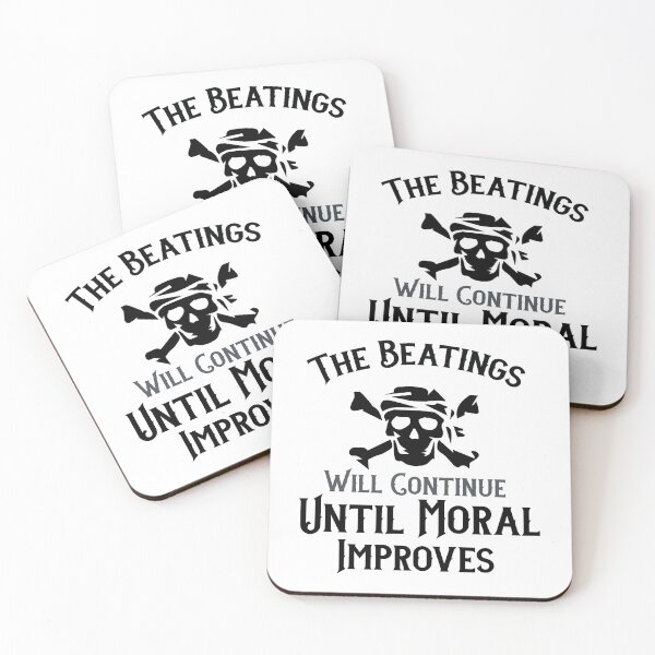 Item preview, The Beatings Will Continue Until Moral Improves. Mortal designed and sold by CamMuscle.
