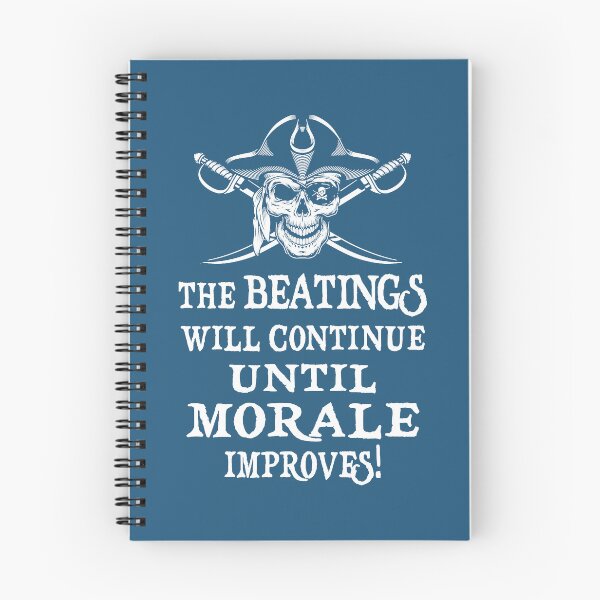 Item preview, The Beatings Will Continue Until Morale Improves designed and sold by CamMuscle.