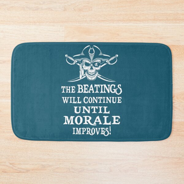 Item preview, The Beatings Will Continue Until Morale Improves designed and sold by CamMuscle.